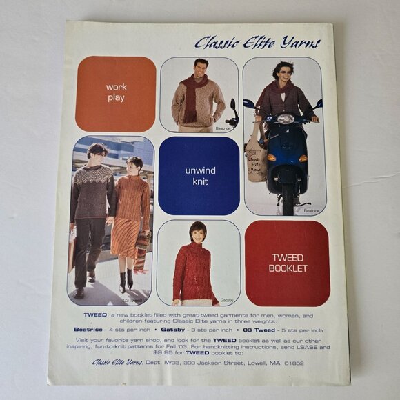 Interweave Knits Winter 2003 Magazine - Picture 13 of 14